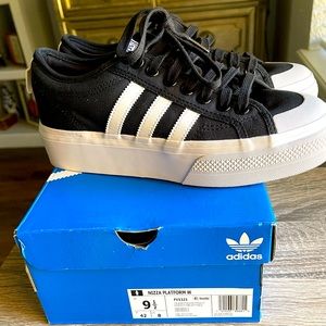 Adidas Nixza Platform Shoes 9.5